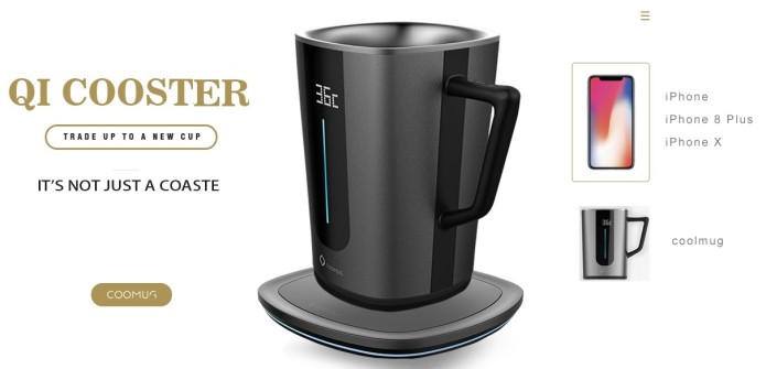 Coomug Qi Wireless Smart Coffee Mug » Gadget Flow