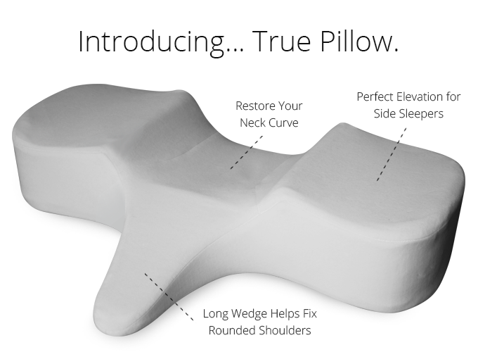 pillow to correct forward head posture