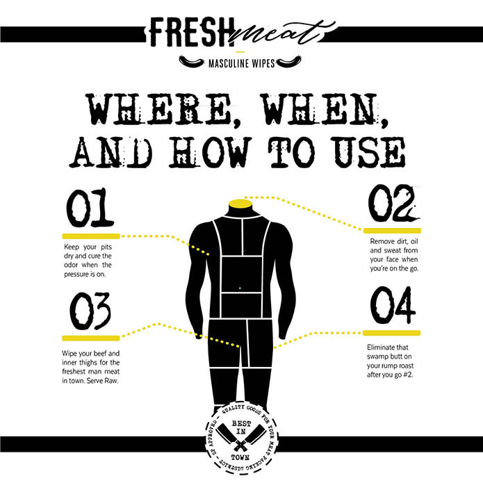 Scotch Porter Fresh Meat Wipes For Your Balls Indiegogo