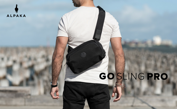 ALPAKA Go Sling Pro The Ultimate Anti Theft Travel Bag Delivery