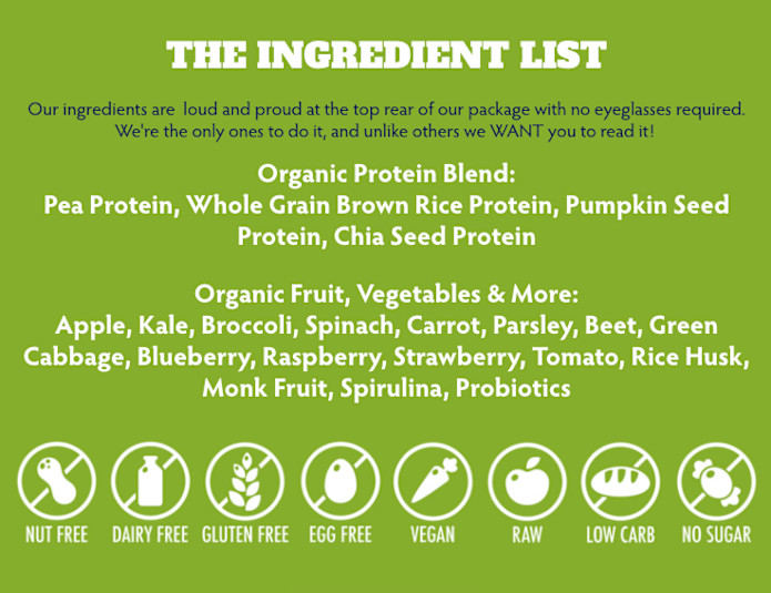 The Worlds Cleanest Plant Based Complete Protein Indiegogo