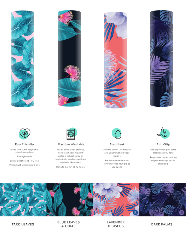 YogiRu Ecofriendly, Machine Washable Yoga Mats Indiegogo