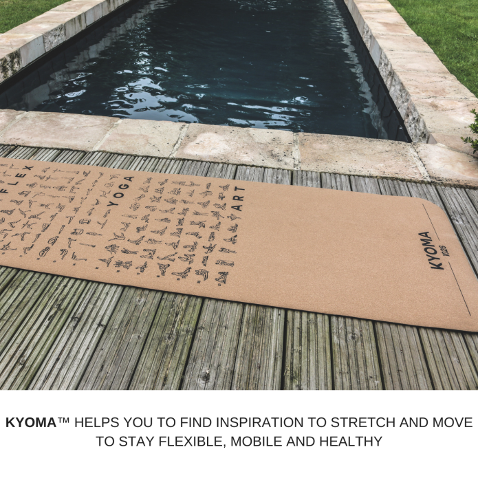 KYOMA The Instructional Yoga Mat Indiegogo