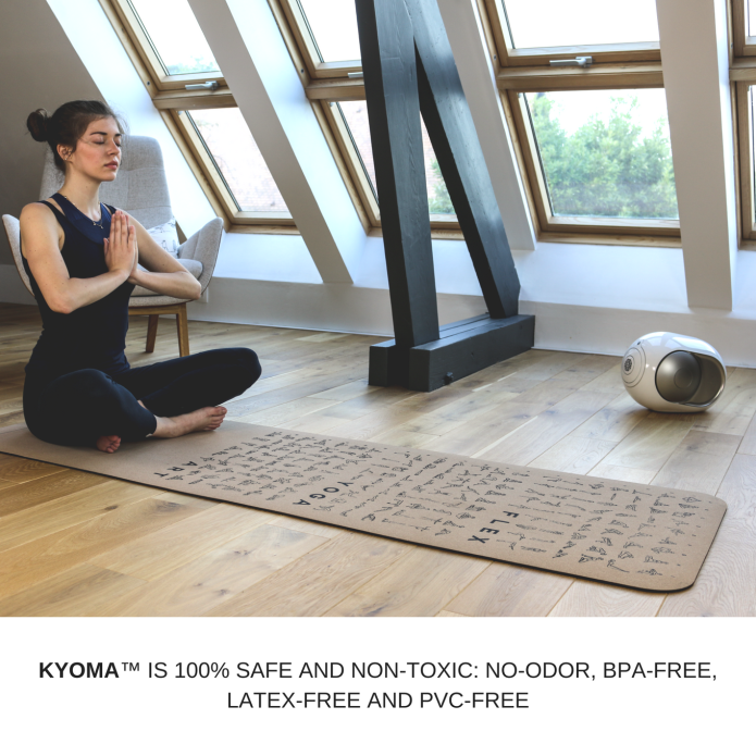 KYOMA The Instructional Yoga Mat Indiegogo