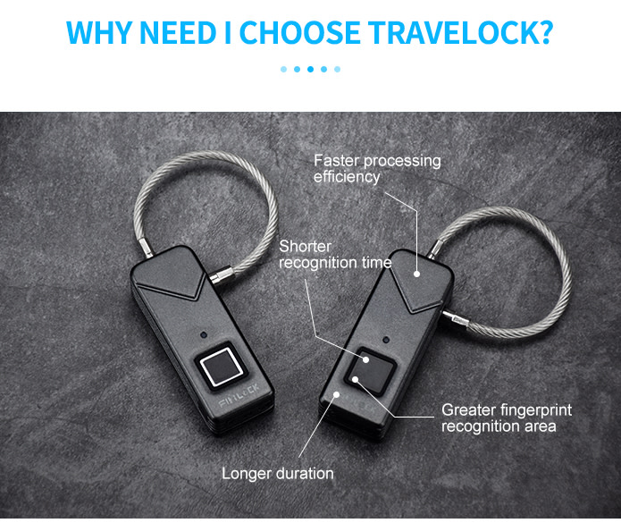 TRAVELOCK:The Ultimate Smart Fingerprint Lock | Indiegogo