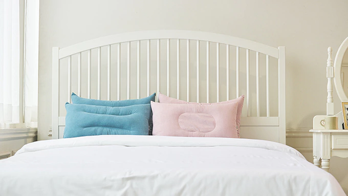 cotton shower pillow