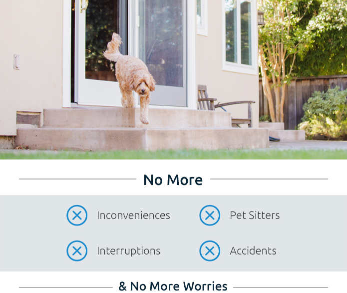 Wayzn Automatic Sliding Pet Door Opener Indiegogo