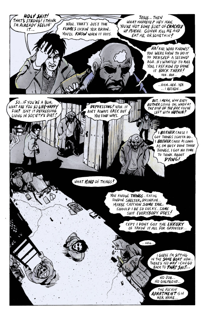 Rusty Cage's REQUIEM OF THE CRAZIES Comic Book | Indiegogo