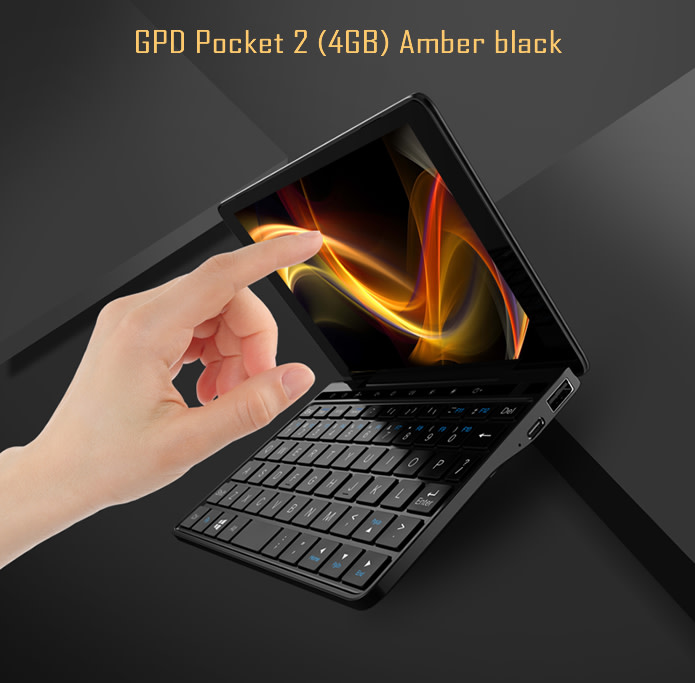 GPD Pocket 2 （Amber black）