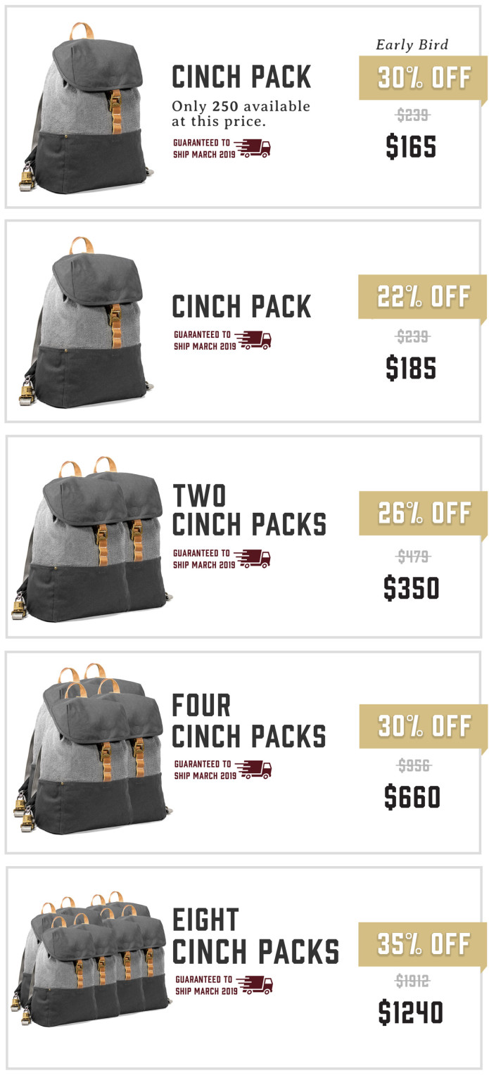 cinch pack loctote