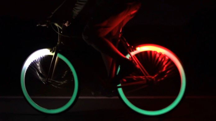 Magnic Microlights: Contactless dynamo bike lights