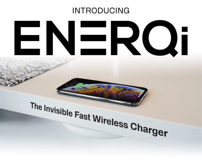 The Invisible Fast Wireless Charger Enerqi Indiegogo