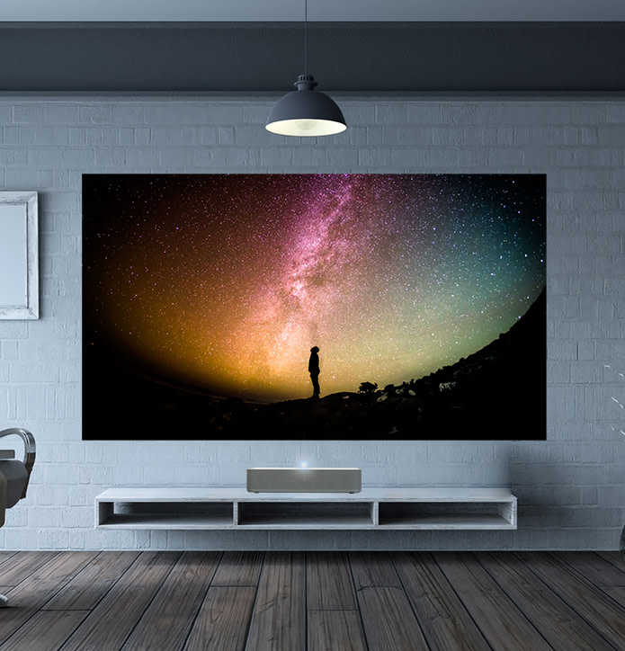 screen for short throw projector 4k laser