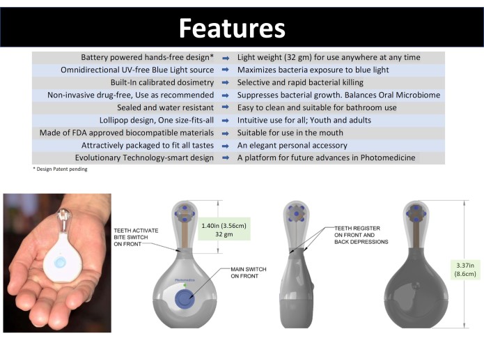 Photomedics BlueLight A Revolution in Oral Care Indiegogo