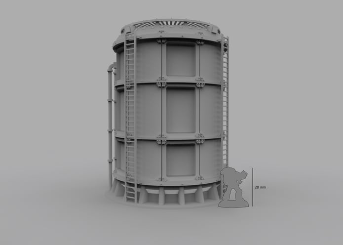 3D Printable Terrain for Wargaming by URBANMATZ 3D | Indiegogo