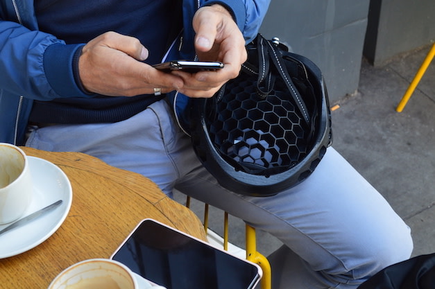 indiegogo bike helmet