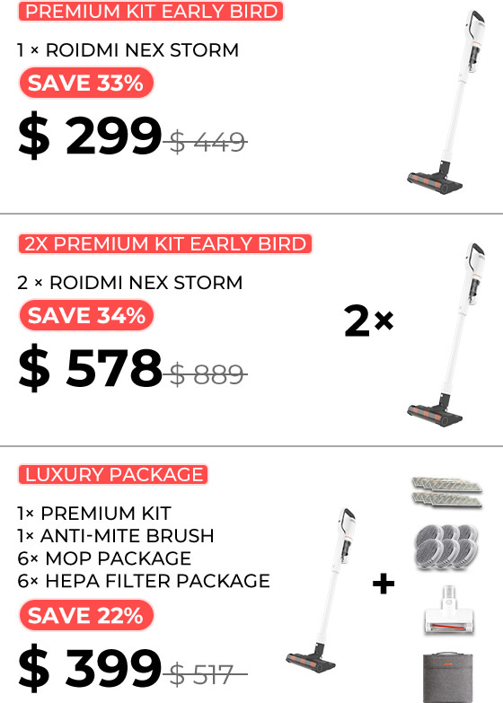 ROIDMI NEX Storm: A Smart Cordless Vacuum With Mop