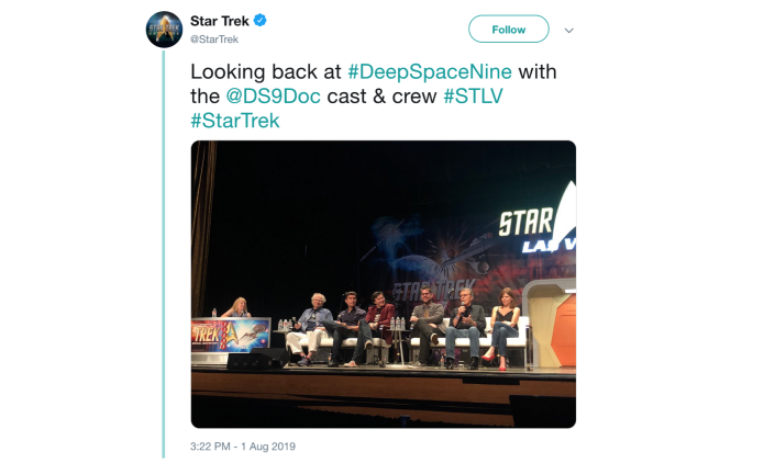 StarTrek DS9Doc Panel Recap