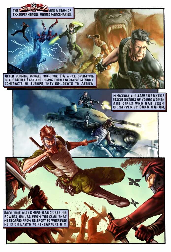 JAWBREAKERS GØDK1NG Graphic Novel Indiegogo