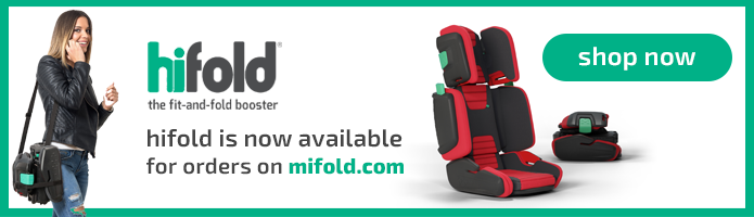 mifold hifold fit-and-fold Highback Booster Seat, – Adjustable Narrow,  Foldable Booster Car Seat for Everyday, Travel, Carpooling and More –  Racing