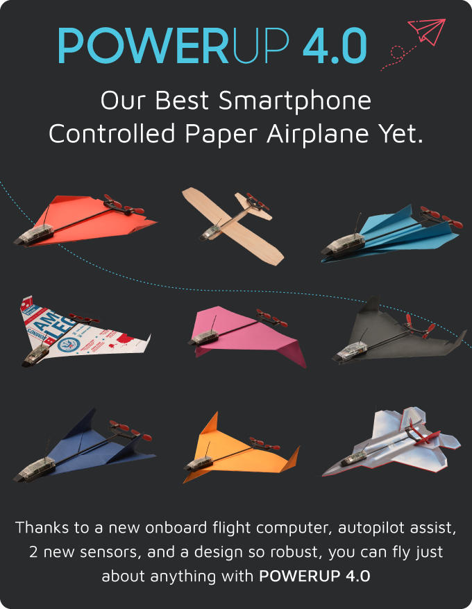smartphone controlled airplane
