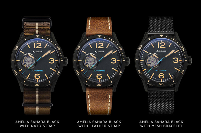 Aviation Legend Inspired Watch-Amelia Pilot Watch | Indiegogo