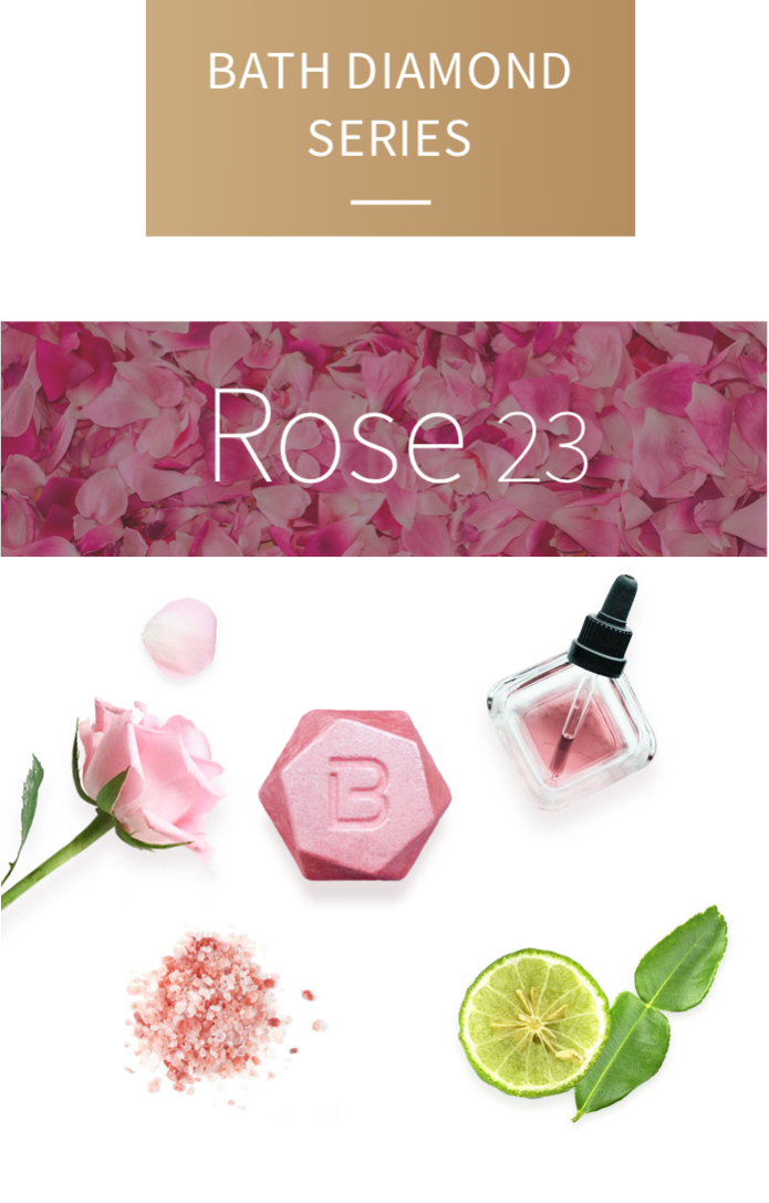 Bath Diamond Bath Bomb with Natural Glow Crystals Indiegogo