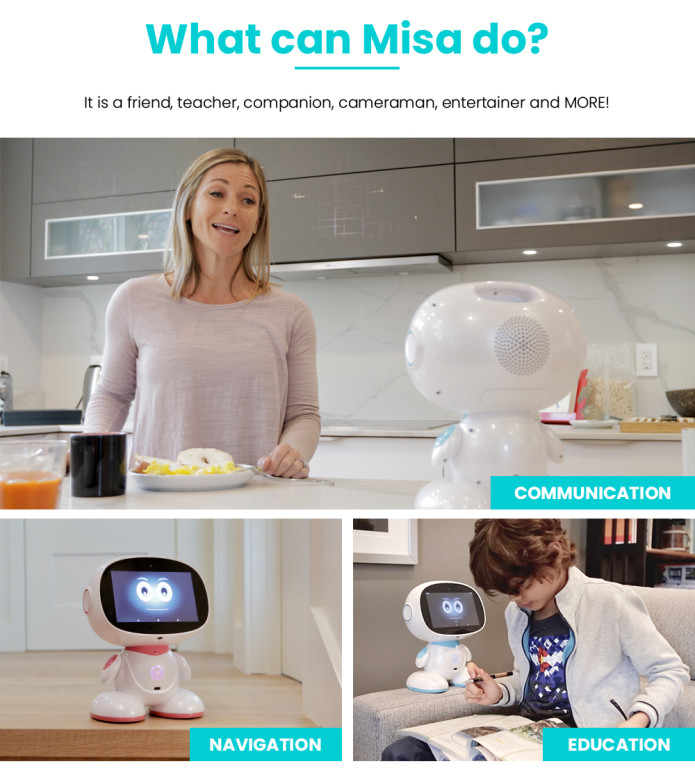 Misa Next Generation Social Family Robot 