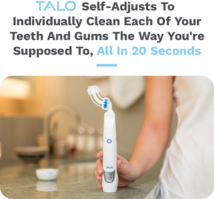self brushing toothbrush