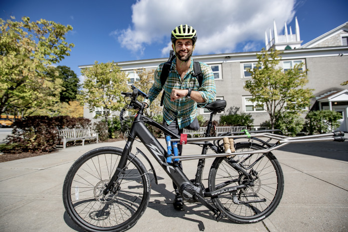 Leg Amputee Jon Wilson on the FLX Roadster Electric Bike