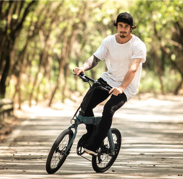 FIIDO D11 &#8211; 100km Cycling Urban Folding Electric Bike