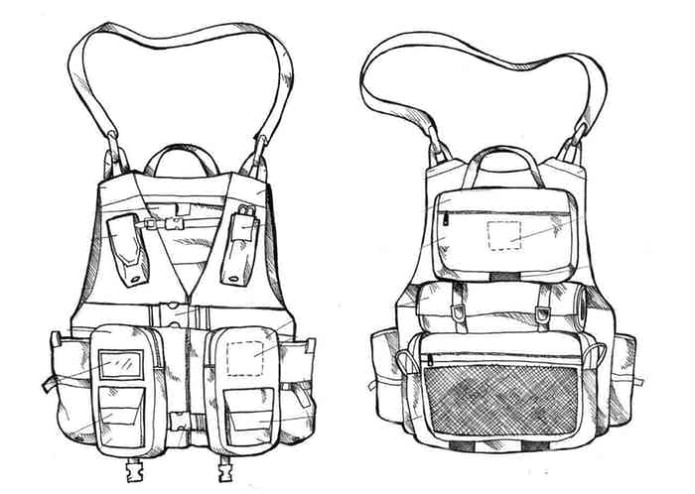 R72 Grab&Go Vest with Modular Bags | Indiegogo