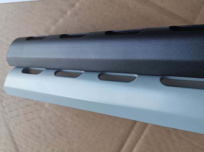 Matte powder coating