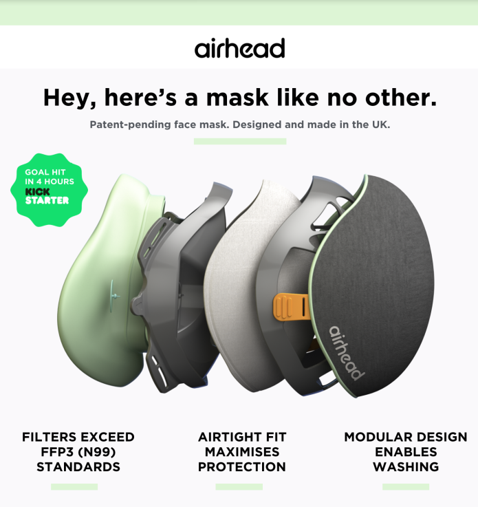 airhead pollution mask