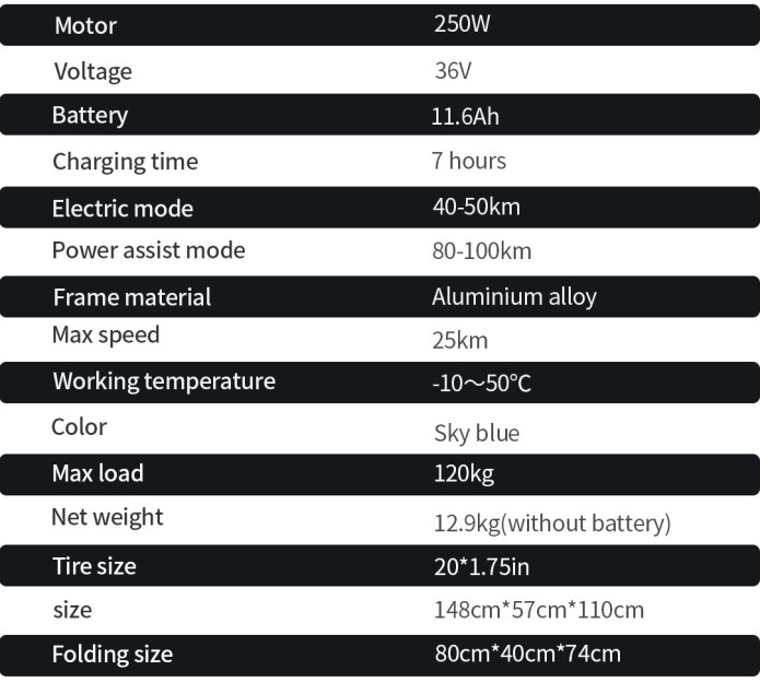 FIIDO D11 &#8211; 100km Cycling Urban Folding Electric Bike