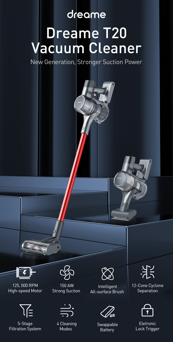 Dreame T20 Cordless Vacuum Cleaner Crowdfund News