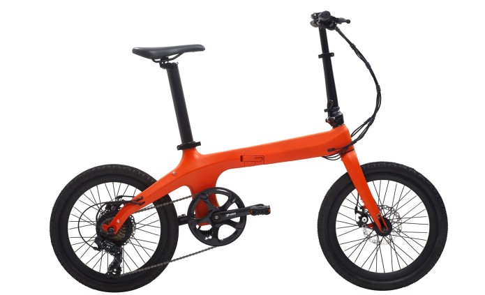 carbon fiber folding electric bike