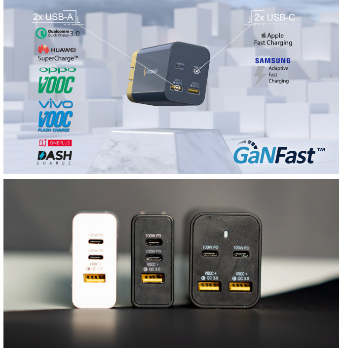 Omega: World's Smallest 100W & 200W USB-C Charger | Indiegogo Omega: World's Smallest 100W & 200W USB-C Charger | Indiegogo