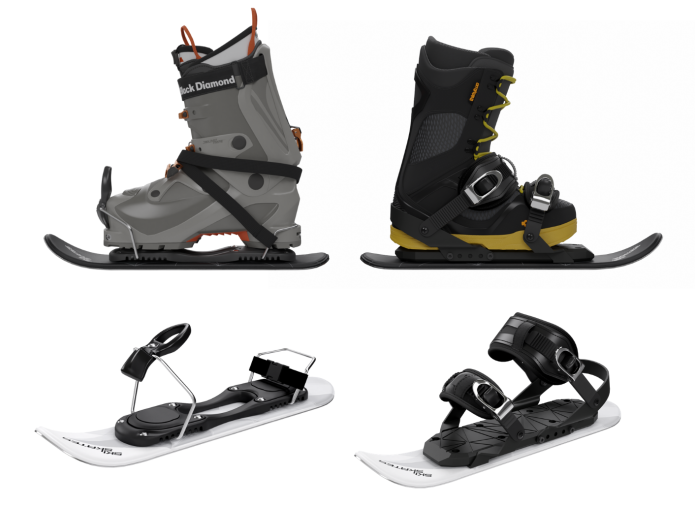 Skiskates 2｜バックパックにフィットするショートスキー「スキー