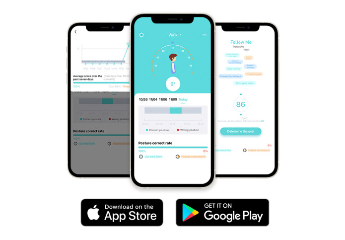 Follow Me Real Time Posture Trainer Corrector Indiegogo