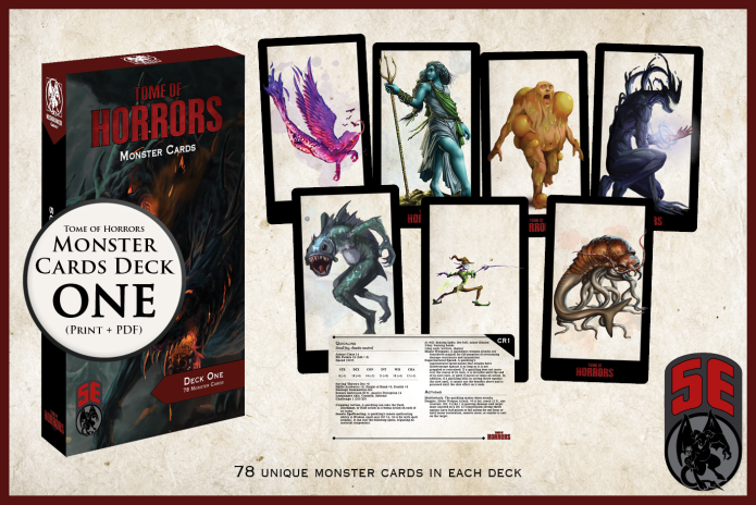 Tome Horrors Cards |