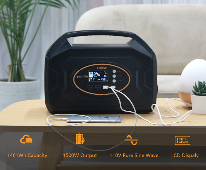 PECRON S1500 Solar System Kit - Fast Charging