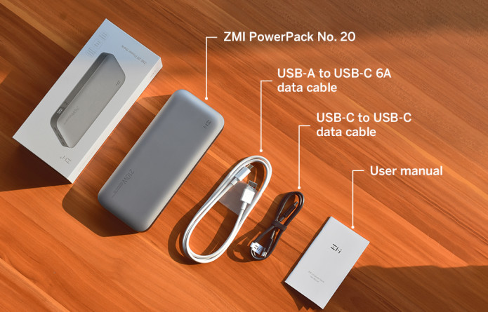 12v power bank QB826 25000mAh ZMI Power Bank Mobile Power 200W Three-way Fast Charge External Battery Charge For Laptop Support With LED portable charger for android