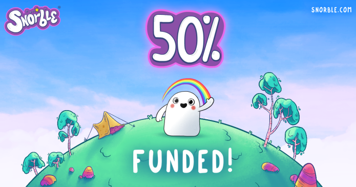 Snorble is now over 50% funded
