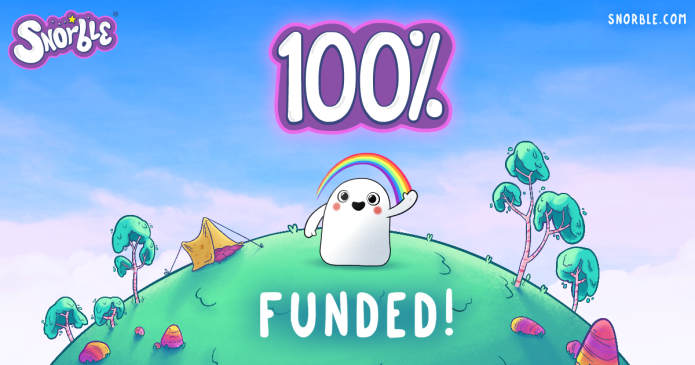 Snorble is 100% funded on Indiegogo!