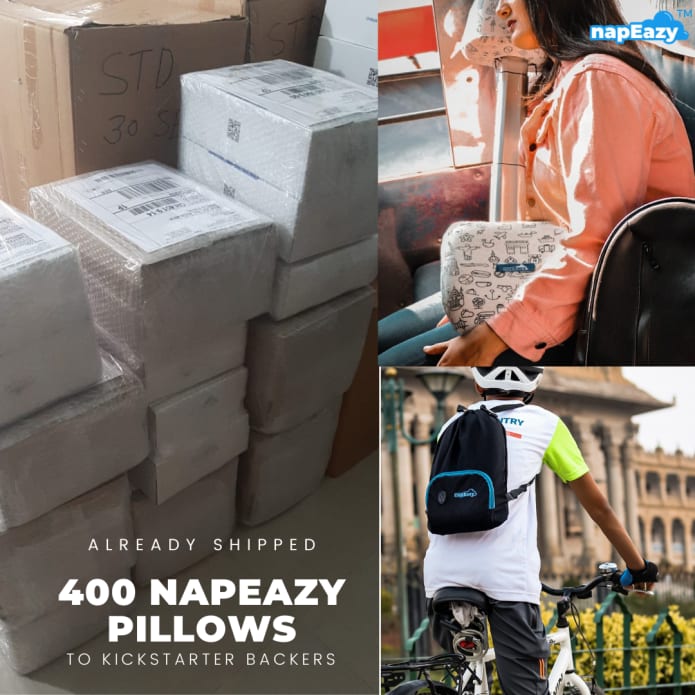 napEazy - Travel comfort Pillow Qtee Penguin - napEazy World