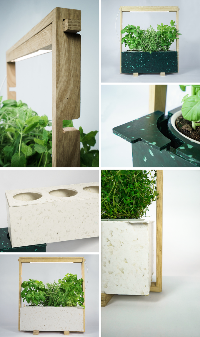 Image showcasing NordicGrow - Indoor Garden in Scandinavian Design. | Indiegogo