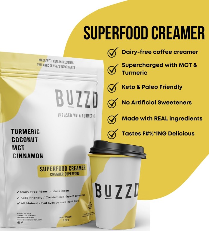 BUZZD DairyFree Superfood Creamer Indiegogo