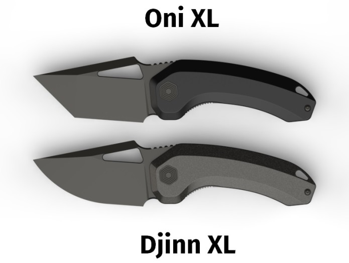 Damned Designs Knives Oni Djinn Xl And 4 Minis Indiegogo