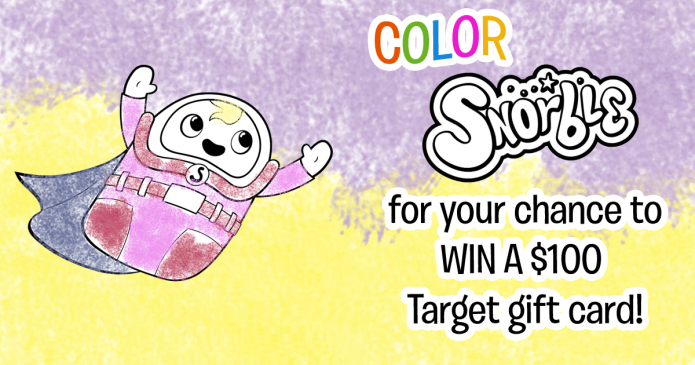 Color Snorble® for a chance to win a $100 Target gift card